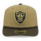LAS VEGA RAIDERS 2025 NFL SALUTE TO SERVICE 9SEVENTY ADJUSTABLE HAT - GREEN