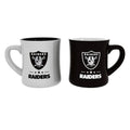 LAS VEGAS RAIDERS 10OZ CERAMIC CUP 2-PIECE SET 