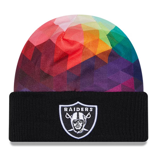 LAS VEGAS RAIDERS 2023 CRUCIAL CATCH CUFFED KNIT