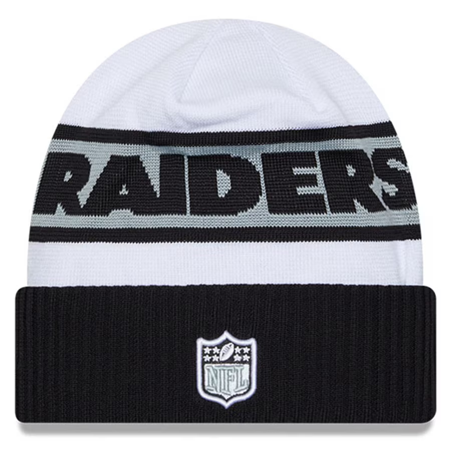 LAS VEGAS RAIDERS 2023 NFL SIDELINE TECH CUFFED KNIT