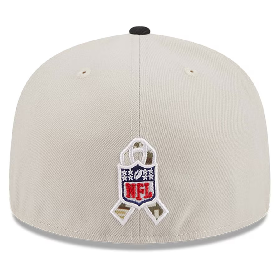 LAS VEGAS RAIDERS 2023 SALUTE TO SERVICE 59FIFTY FITTED HAT