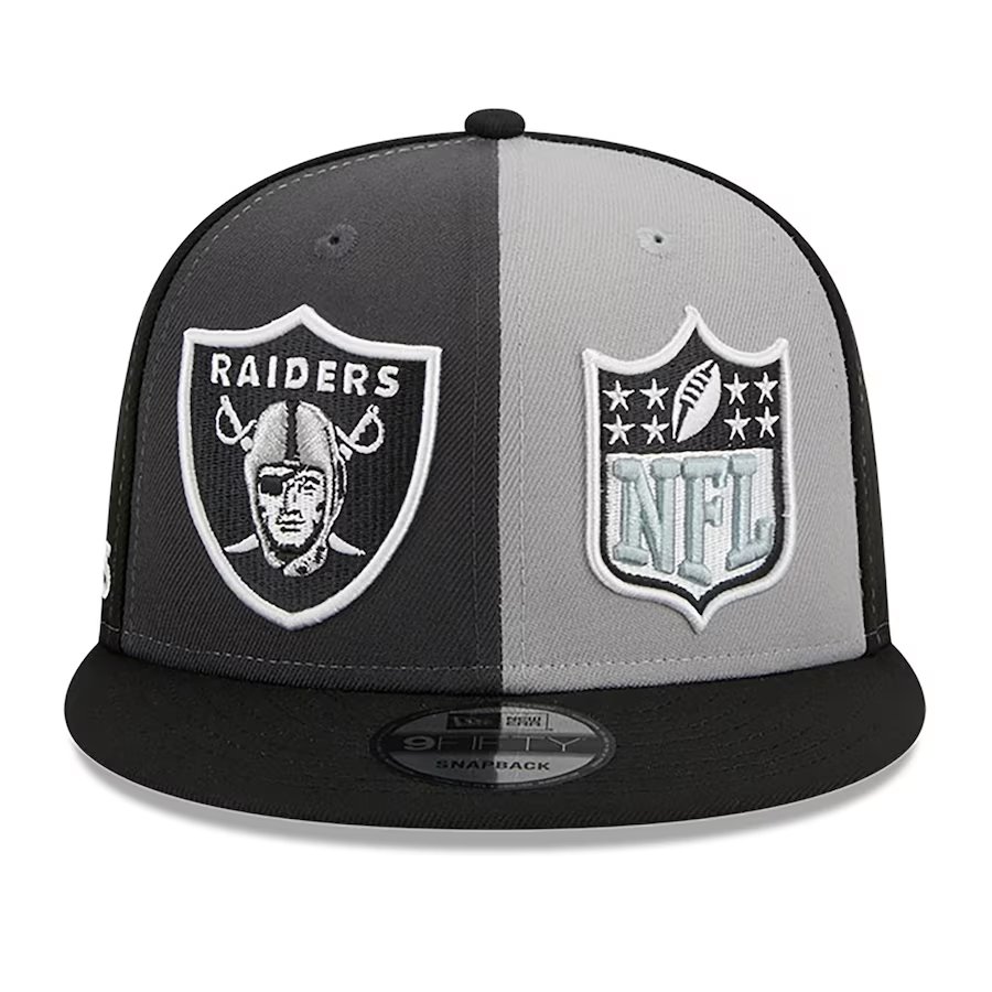 LAS VEGAS RAIDERS 2023 SIDELINE 9FIFTY SNAPBACK - SHADOW