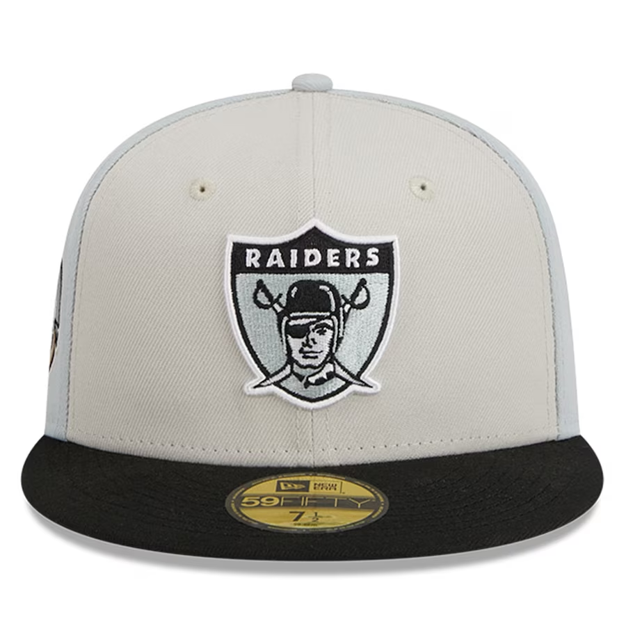 LAS VEGAS RAIDERS 2023 SIDELINE HISTORIC 59FIFTY FITTED HAT