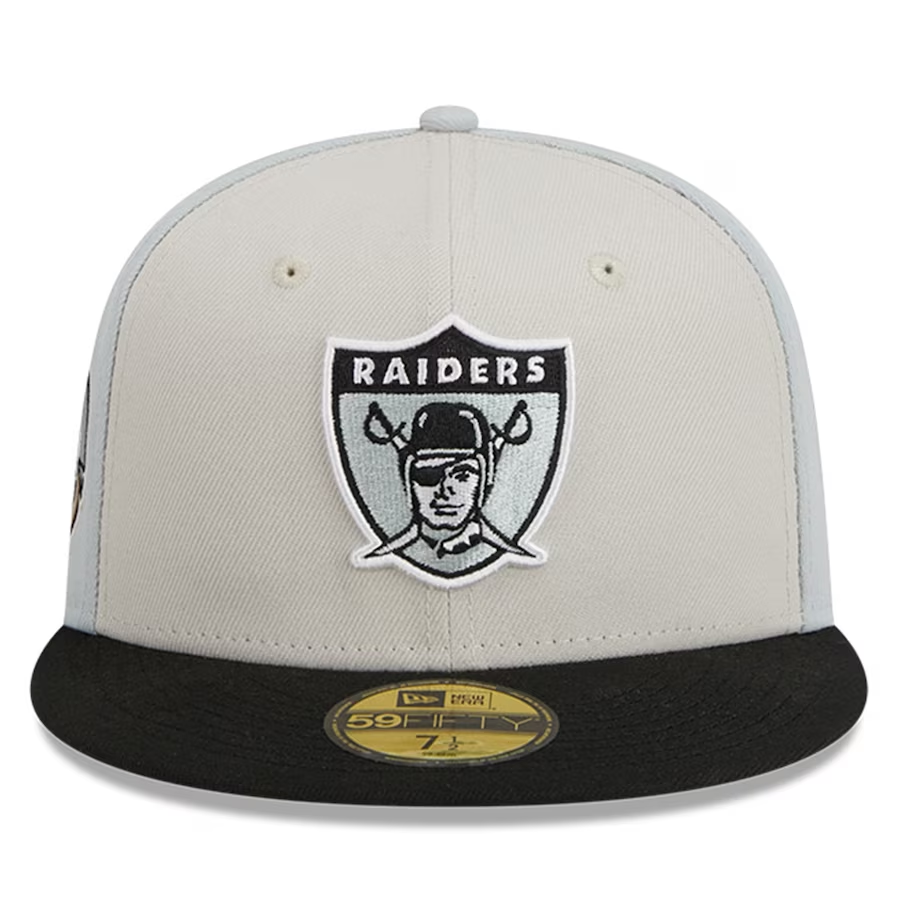 LAS VEGAS RAIDERS 2023 SIDELINE HISTORIC 59FIFTY FITTED HAT JR S