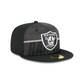 LAS VEGAS RAIDERS 2023 TRAINING CAMP 59FIFTY FITTED HAT