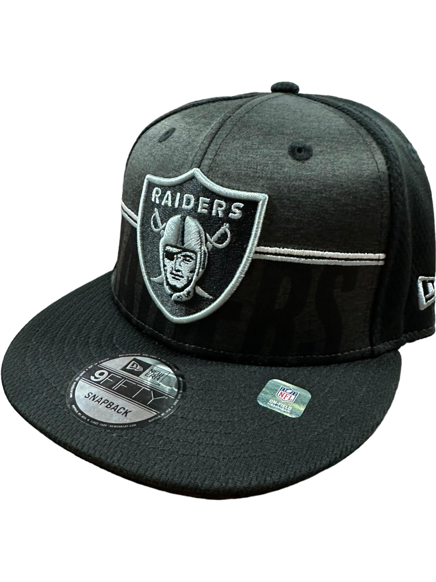 LAS VEGAS RAIDERS 2023 TRAINING CAMP 9FIFTY SNAPBACK BLACK