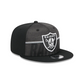 LAS VEGAS RAIDERS 2023 TRAINING CAMP 9FIFTY SNAPBACK HAT