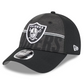 LAS VEGAS RAIDERS 2023 TRAINING CAMP 9FORTY STRETCH SNAP AJUSTABLE SOMBRERO