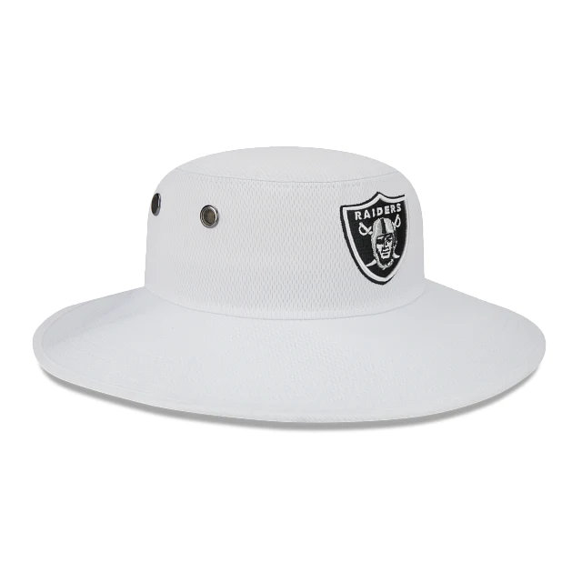 New Era Las Vegas Raiders Training Camp 2023 Visor White