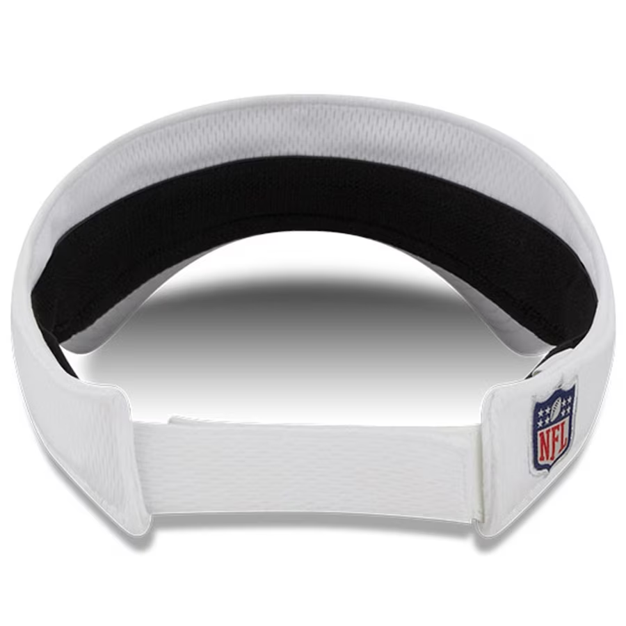 New Era Las Vegas Raiders Training Camp 2023 Visor White