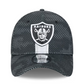 LAS VEGAS RAIDERS 2024 NFL SIDELINE 39THIRTY FLEX FIT HAT - BLACK
