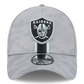 LAS VEGAS RAIDERS 2024 NFL SIDELINE 39THIRTY FLEX FIT HAT - GRAY