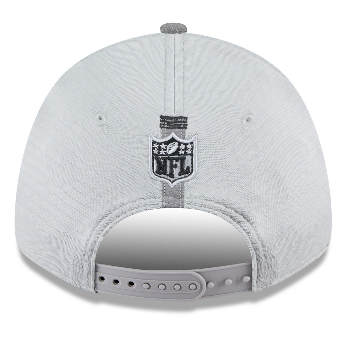 LAS VEGAS RAIDERS 2024 NFL TRAINING CAMP 9FORTY-STRETCH SNAP HAT - GRAY HEATHER