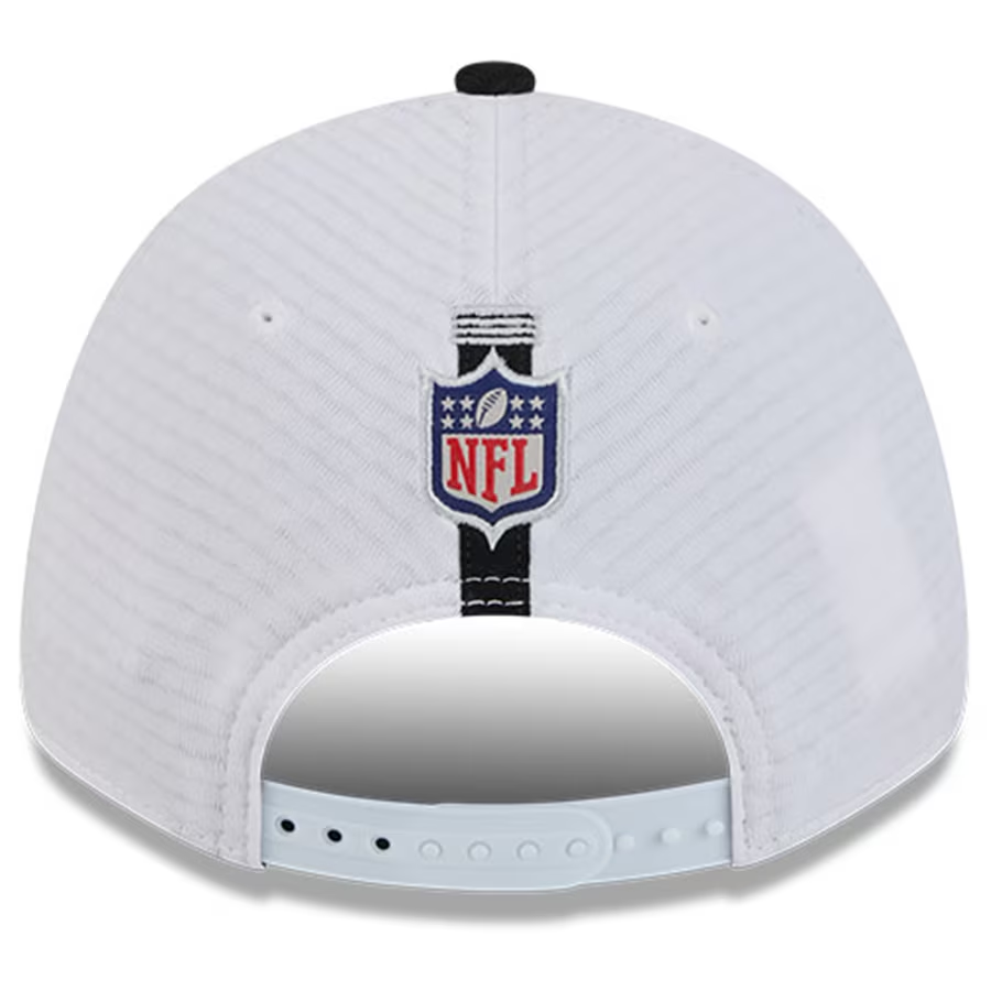 LAS VEGAS RAIDERS 2024 NFL TRAINING CAMP 9FORTY-STRETCH SNAP HAT - WHITE