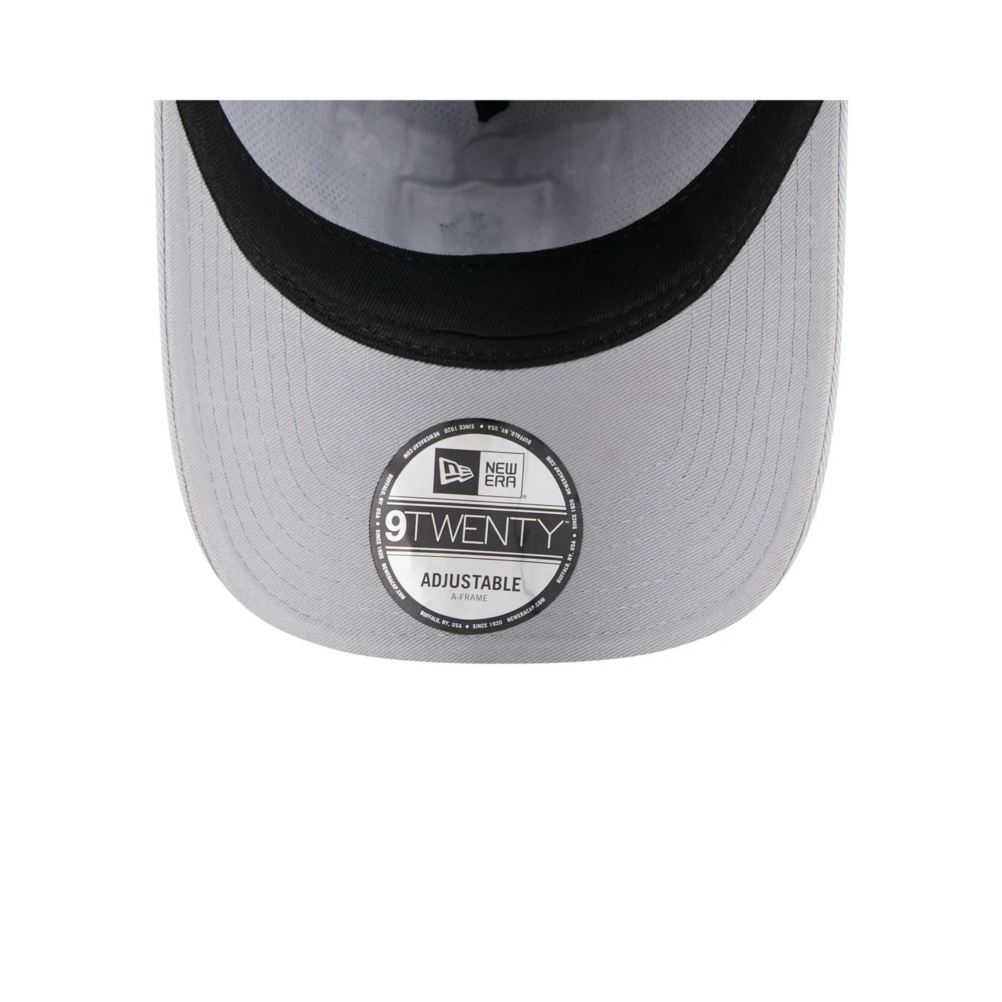 LAS VEGAS RAIDERS 2025 NFL DRAFT 9TWENTY ADJUSTABLE HAT - BLACK/GRAY