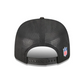 LAS VEGAS RAIDERS 2025 NFL SIDELINE RETRO 9SEVENTY STRETCH-SNAP ADJUSTABLE HAT - BLACK