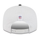 LAS VEGAS RAIDERS 2025 NFL TRAINING CAMP 9FIFTY SPLIT PANEL SNAPBACK HAT - WHITE
