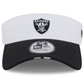 LAS VEGAS RAIDERS 2025 NFL TRAINING CAMP VISOR - WHITE