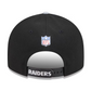 LAS VEGAS RAIDERS 2026 NFL DRAFT 9FIFTY SNAPBACK HAT - BLACK/GRAY