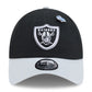 LAS VEGAS RAIDERS 2026 NFL DRAFT CASUAL CLASSIC ADJUSTABLE HAT - BLACK/GRAY