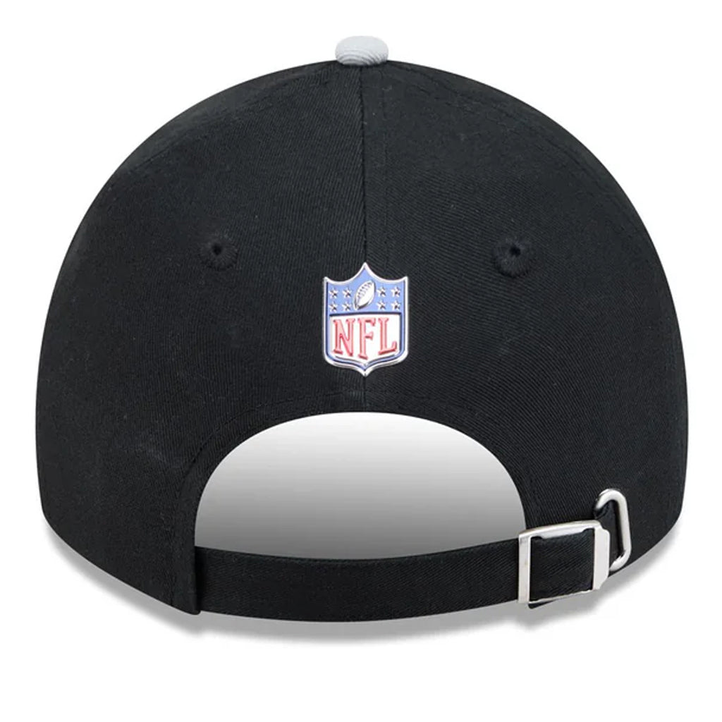 LAS VEGAS RAIDERS 2026 NFL DRAFT CASUAL CLASSIC ADJUSTABLE HAT - BLACK/GRAY