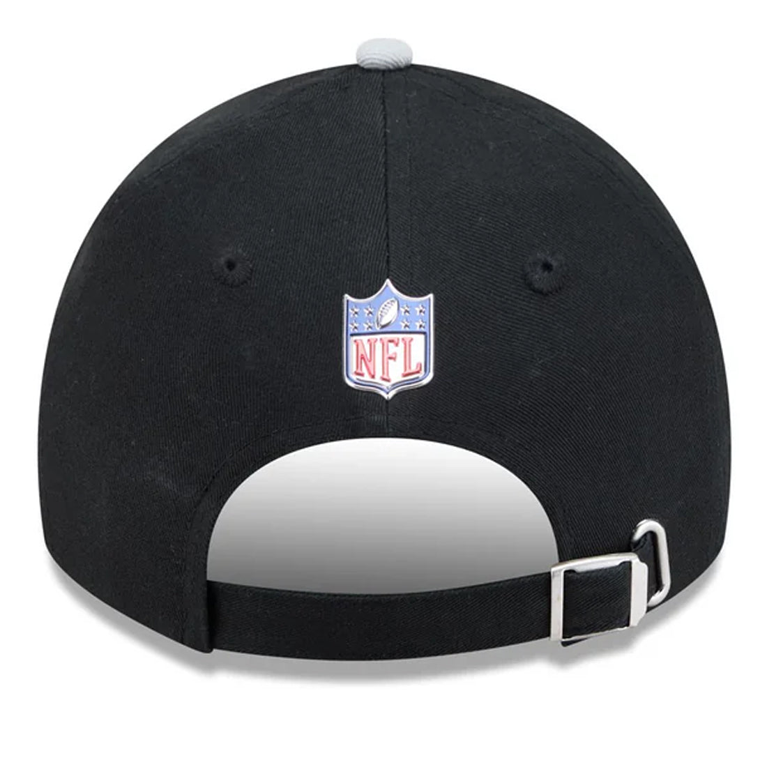LAS VEGAS RAIDERS 2026 NFL DRAFT CASUAL CLASSIC ADJUSTABLE HAT - BLACK/GRAY