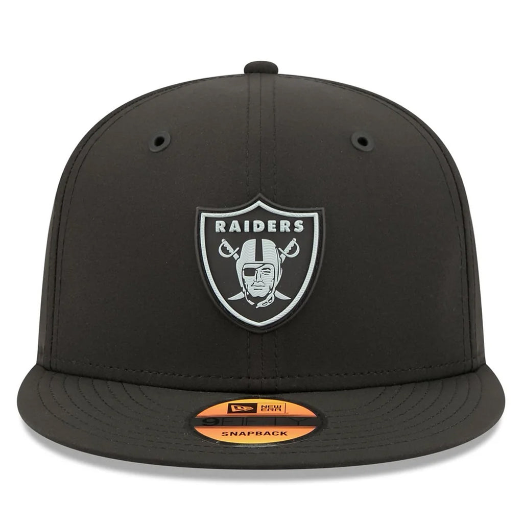 LAS VEGAS RAIDERS 2026 NFL SIDELINE 9FIFTY SNAPBACK HAT - BLACK