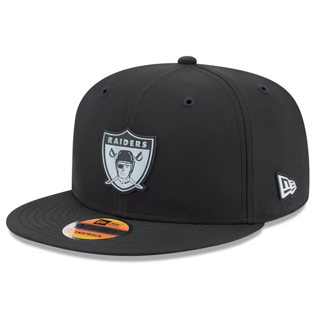 LAS VEGAS RAIDERS 2026 NFL SIDELINE RETRO 9FIFTY SNAPBACK HAT - BLACK