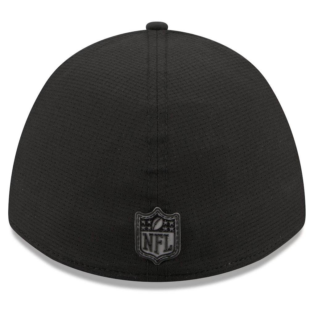 LAS VEGAS RAIDERS 2026 NFL TRAINING CAMP 39THIRTY M-CROWN FLEX FIT HAT - BLACK