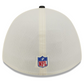 LAS VEGAS RAIDERS 2026 NFL TRAINING CAMP 39THIRTY M-CROWN FLEX FIT HAT - CHROME WHITE/BLACK