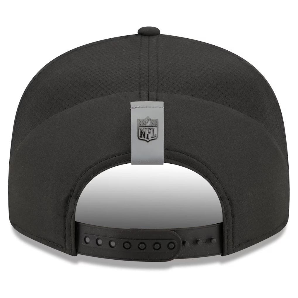 LAS VEGAS RAIDERS 2026 NFL TRAINING CAMP 9FIFTY SNAPBACK HAT - BLACK