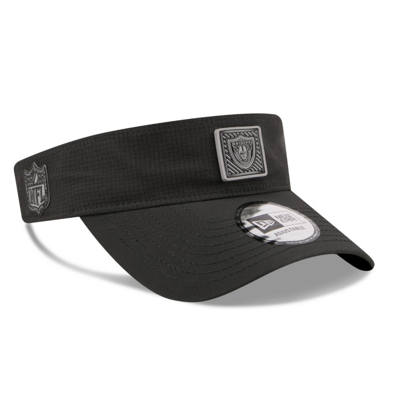 LAS VEGAS RAIDERS 2026 NFL TRAINING CAMP VISOR - BLACK