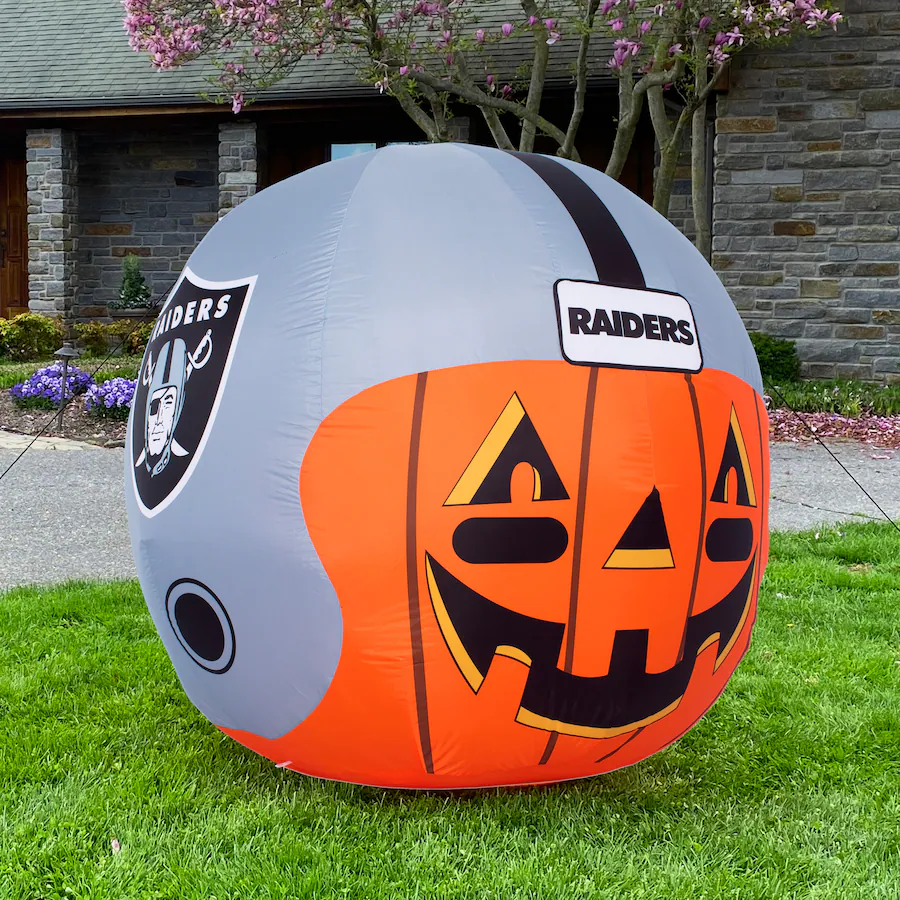 Sporticulture Las Vegas Raiders Inflatable Jack-O' Helmet