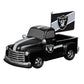 LAS VEGAS RAIDERS 9" RALLY TRUCK GARDEN STATUE WITH FLAG