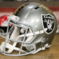 LAS VEGAS RAIDERS AUTHENTIC FLASH FULL-SIZE SPEED HELMET