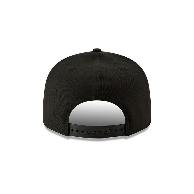 LAS VEGAS RAIDERS BASIC LOGO 9FIFTY SNAPBACK HAT - BLACK/BLACK