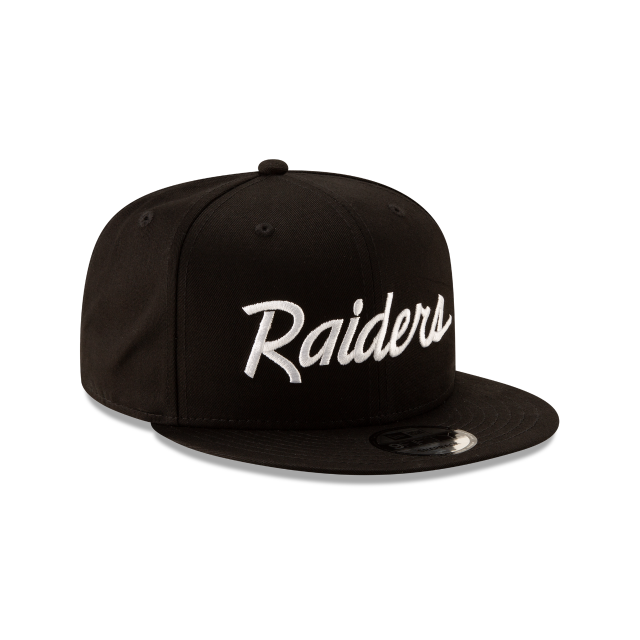 LAS VEGAS RAIDERS BASIC SCRIPT 9FIFTY SNAPBACK