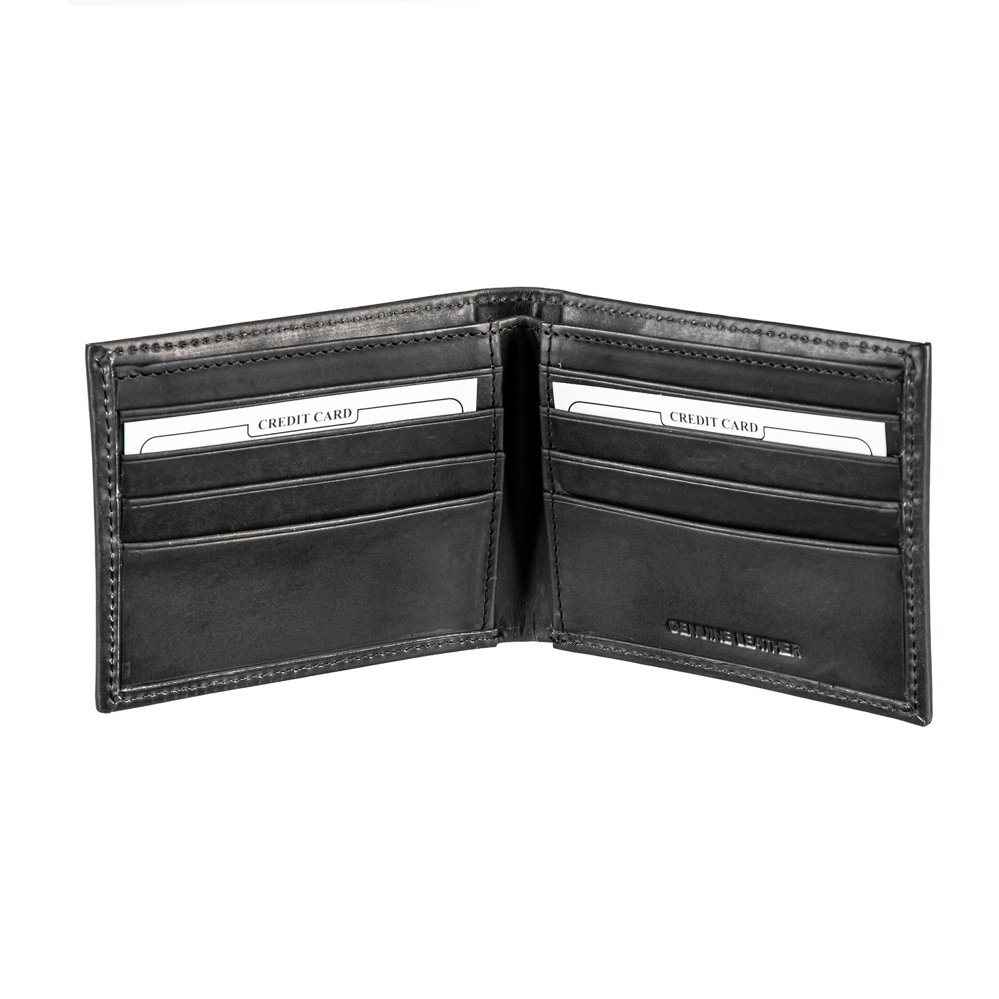 LAS VEGAS RAIDERS BLACK BI-FOLD WALLET