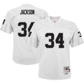 LAS VEGAS RAIDERS BO JACKSON YOUTH MITCHELL & NESS LEGACY JERSEY - WHITE