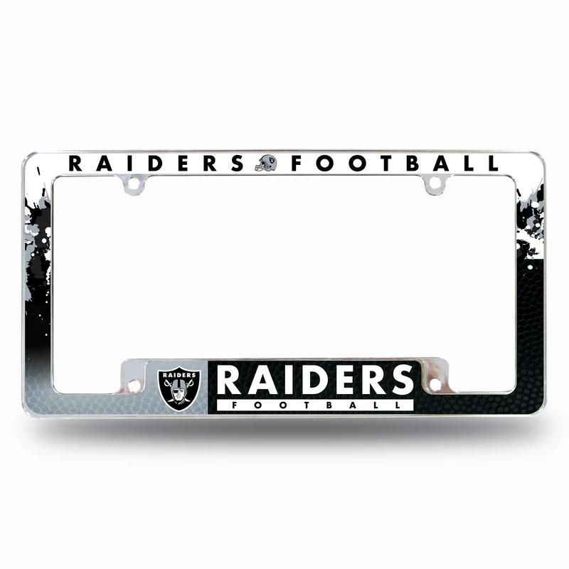 LAS VEGAS RAIDERS CHROME ALL OVER FRAME - PRINT