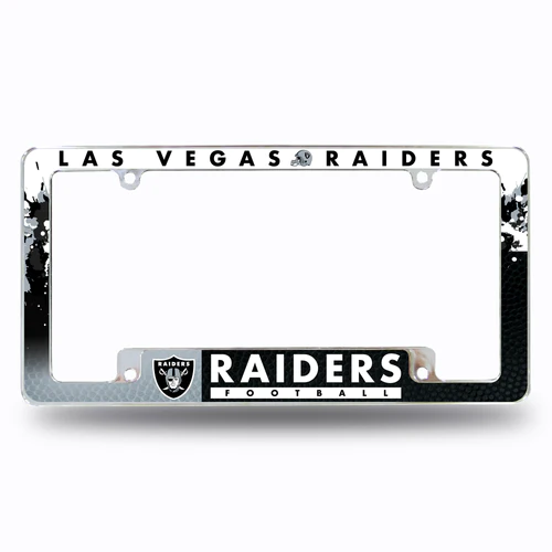 LAS VEGAS RAIDERS CHROME ALL OVER FRAME