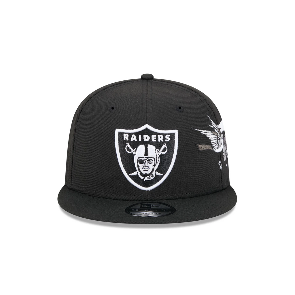 LAS VEGAS RAIDERS CITY ART 9FIFTY SNAPBACK - BLACK/WHITE