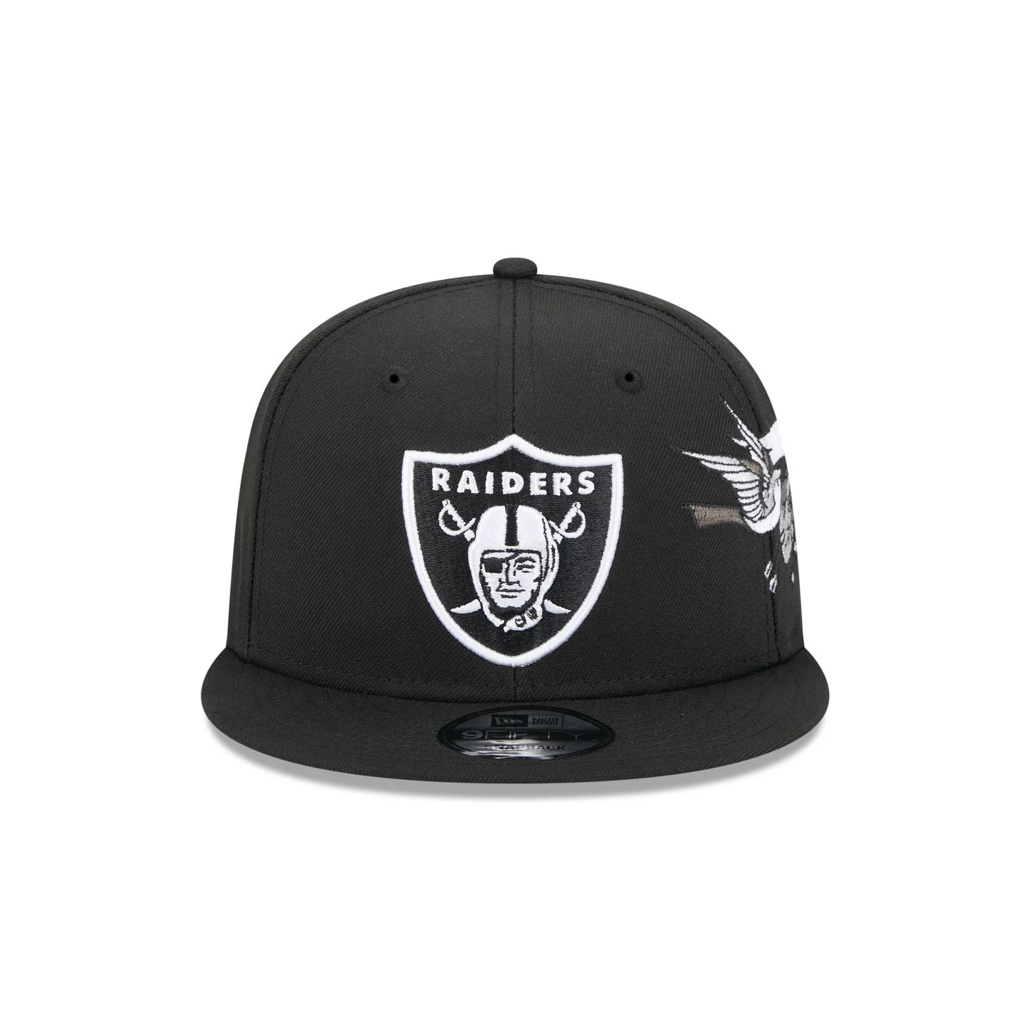LAS VEGAS RAIDERS CITY ART 9FIFTY SNAPBACK - BLACK/WHITE