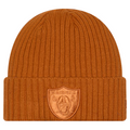 LAS VEGAS RAIDERS COLOR PACK CUFFED KNIT - FALL BROWN