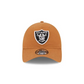 GORRO AJUSTABLE LAS VEGAS RAIDERS CORE CLASSIC 9TWENTY - TOSTADO