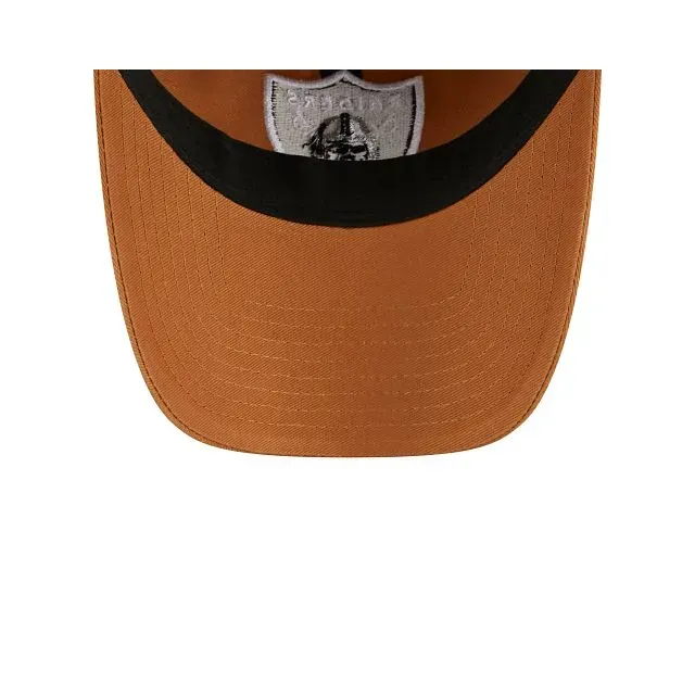 LAS VEGAS RAIDERS CORE CLASSIC 9TWENTY ADJUSTABLE HAT - LIGHT BRONZE
