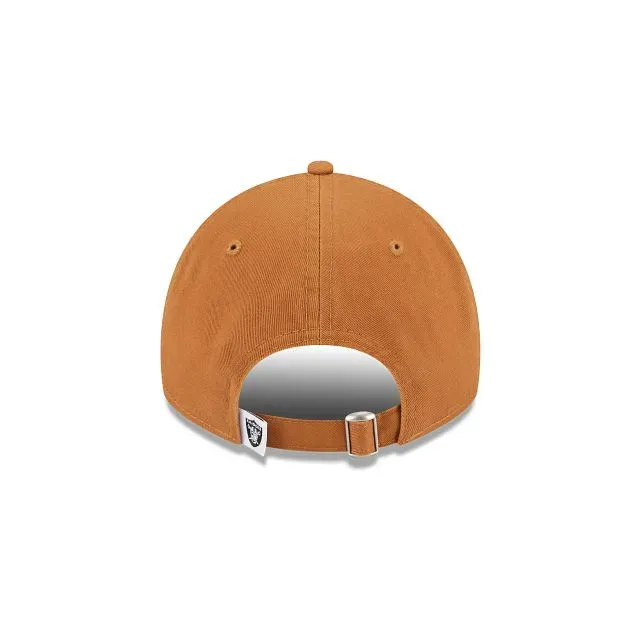 LAS VEGAS RAIDERS CORE CLASSIC 9TWENTY ADJUSTABLE HAT - LIGHT BRONZE