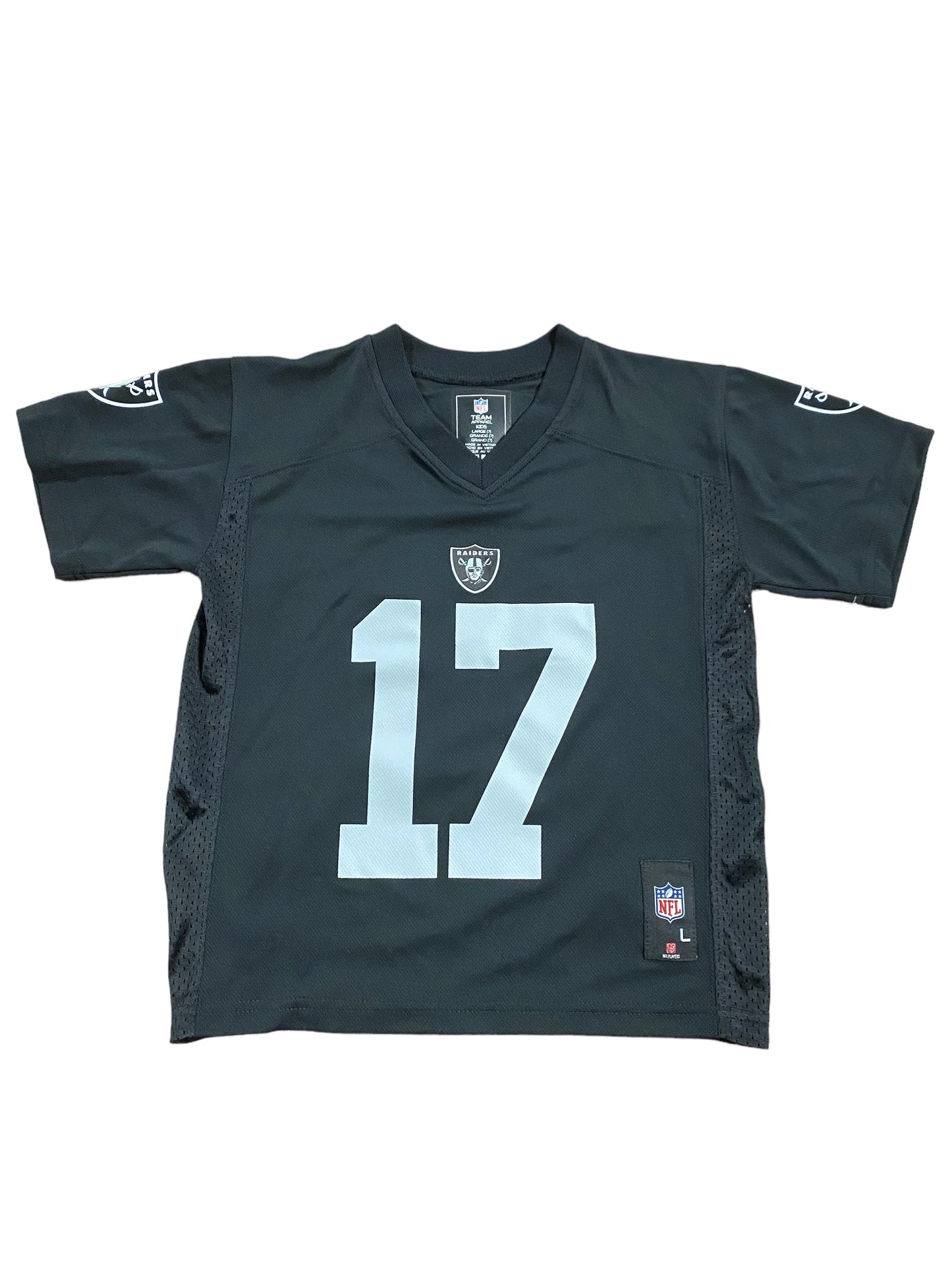 Outerstuff Las Vegas Raiders Davante Adams Kids Mid Tier Jersey Black / S