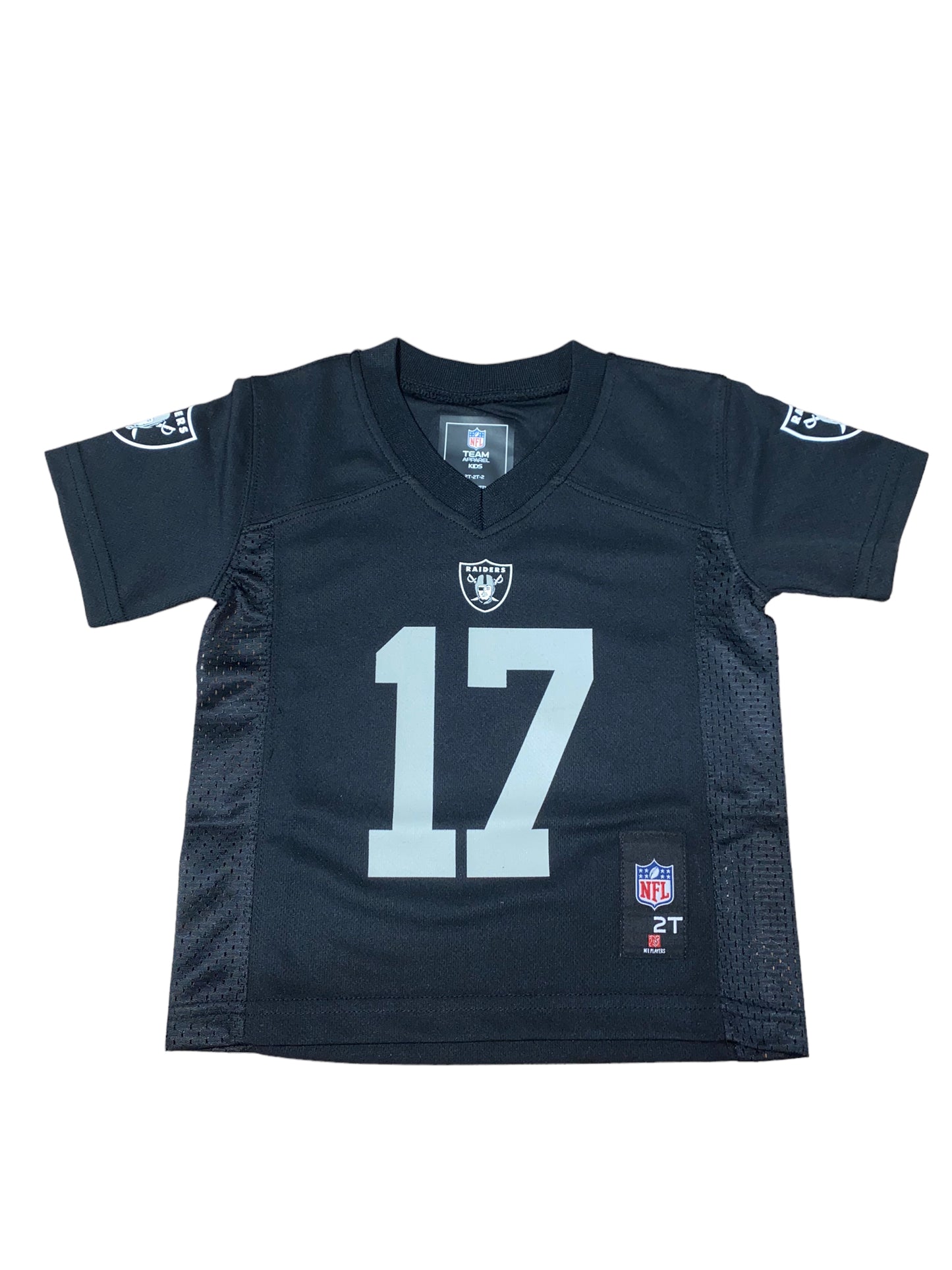 CAMISETA DE NIVEL MEDIO PARA NIÑOS DAVANTE ADAMS DE LAS VEGAS RAIDERS