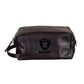 LAS VEGAS RAIDERS EMBOSSED TOILETRY BAG - BLACK